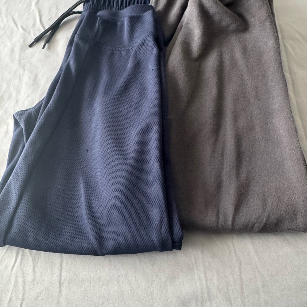 Boys Navy and Charcoal Lounge Pants Set